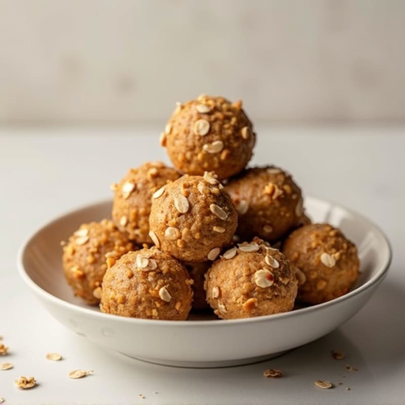 No-Bake Peanut Butter Protein Bites