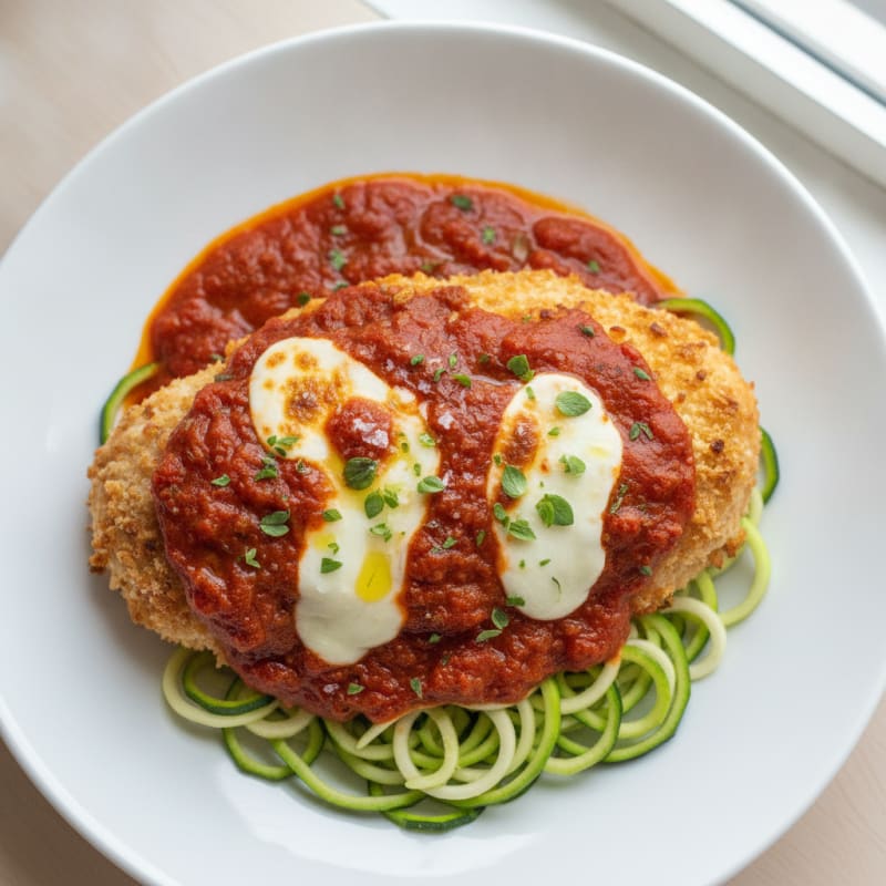 Baked Chicken Parmesan with Marinara