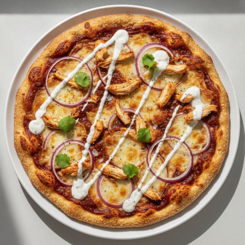 BBQ Ranch Chicken Pizza