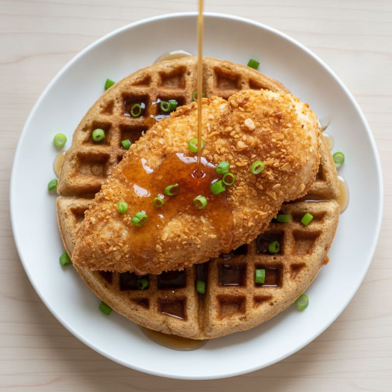 Golden Chicken & Waffles