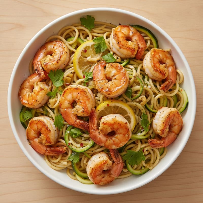 Pan-Seared Gulf Shrimp Scampi