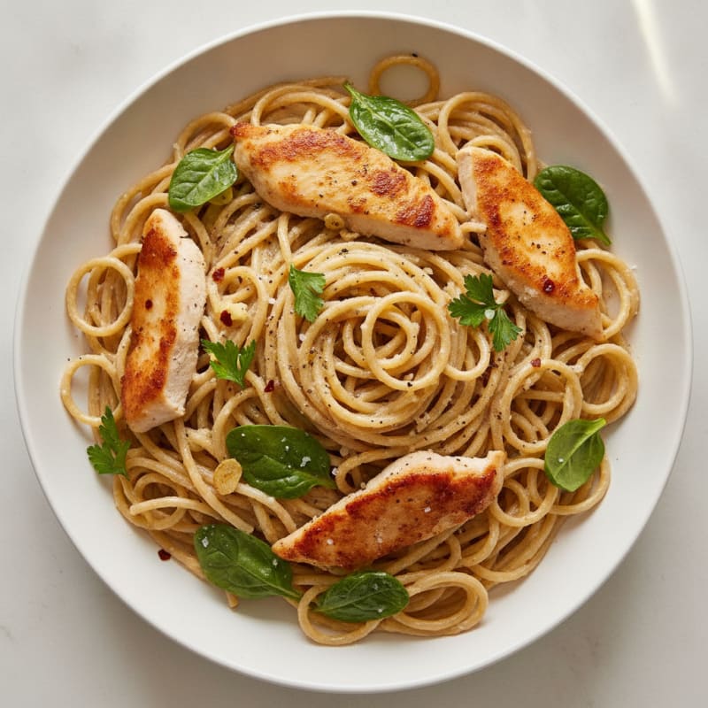Classic Garlic Parmesan Pasta