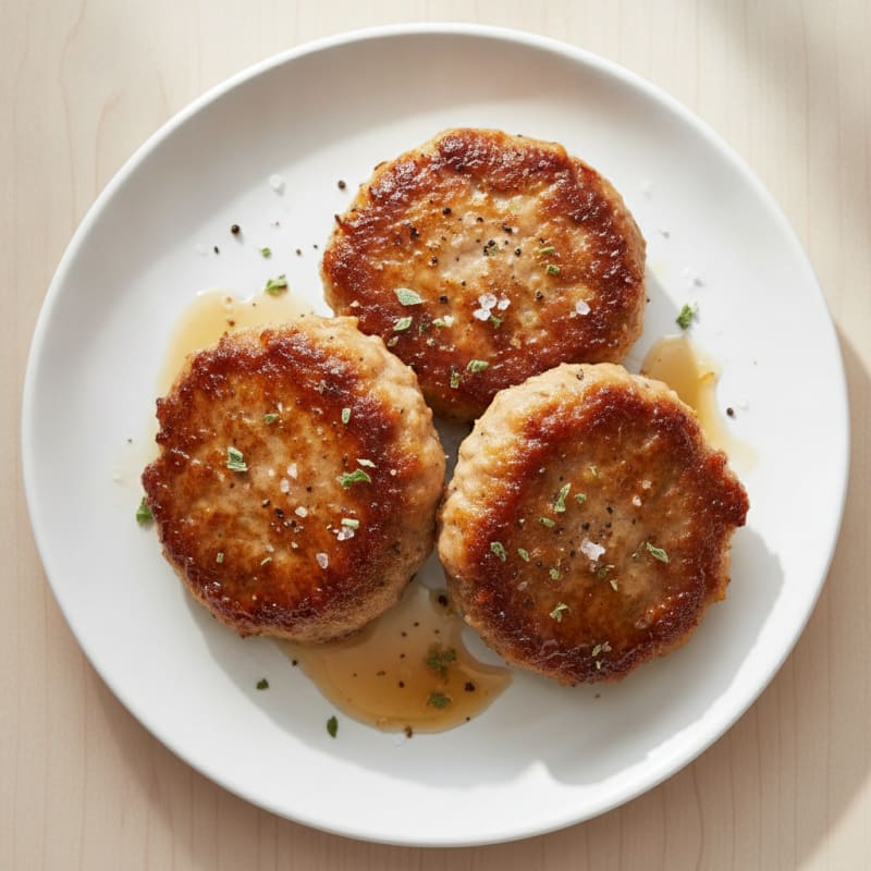 Sweet Maple Carnivore Sausage Patties