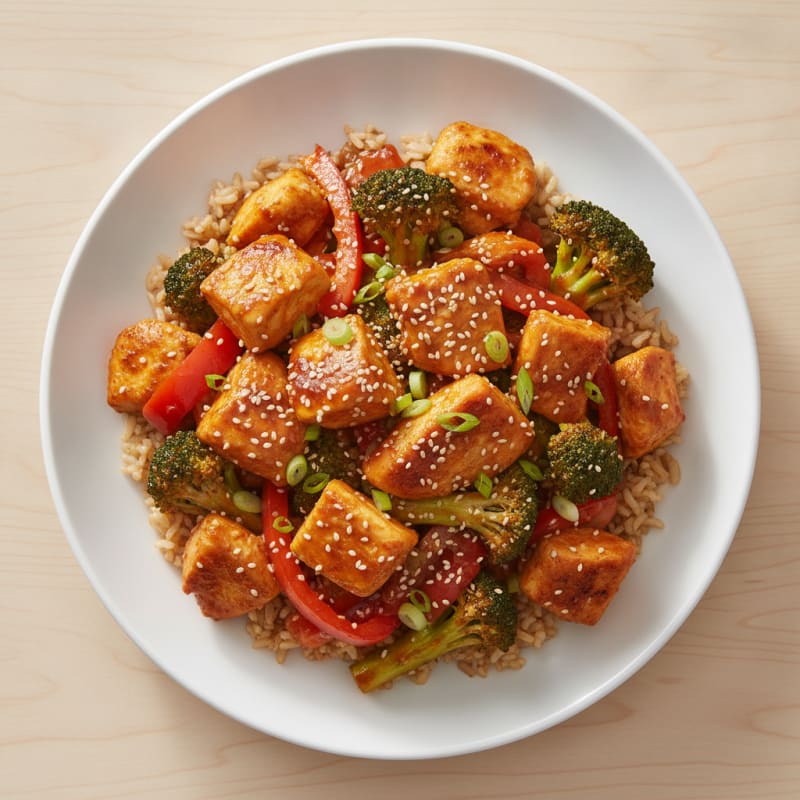 Spicy Gochujang Chicken Stir-Fry