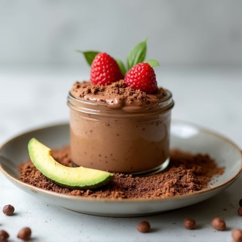 Healthy Creamy Chocolate Mousse