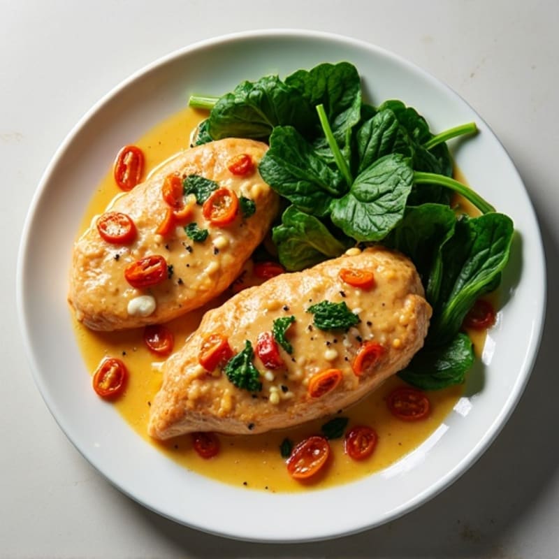 Creamy Sun-Dried Tomato Garlic Chicken