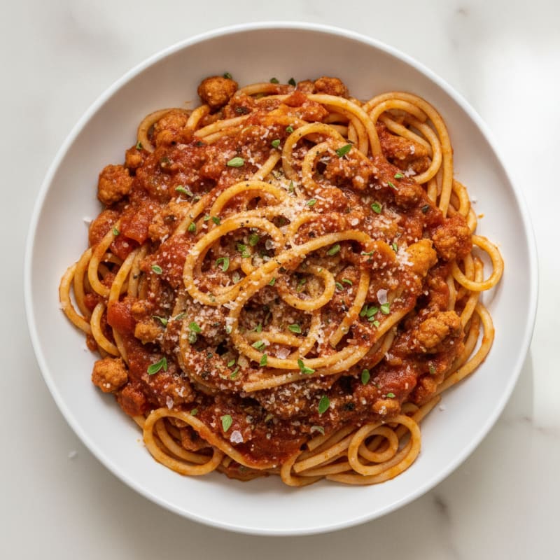 Classic Spaghetti with Marinara Sauce