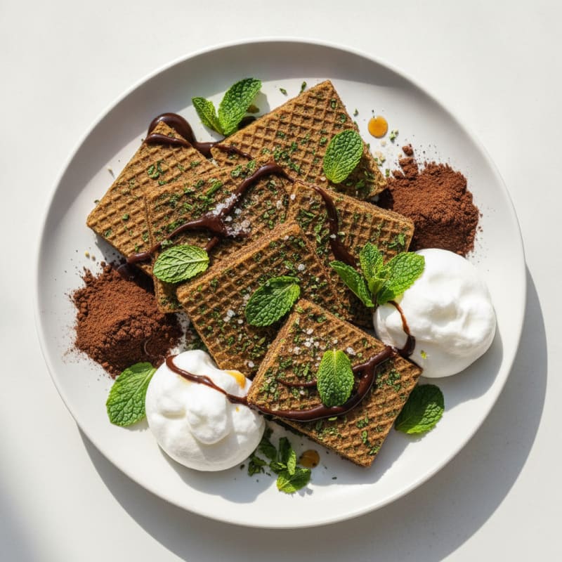 Fresh Mint Chocolate Protein Wafers