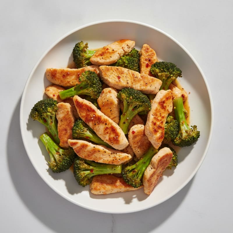 Savory Ginger-Garlic Chicken and Broccoli Stir-Fry