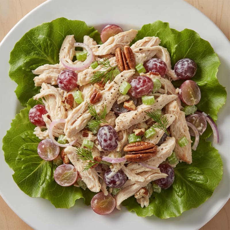 Chicken Salad with Grapes and Pecans