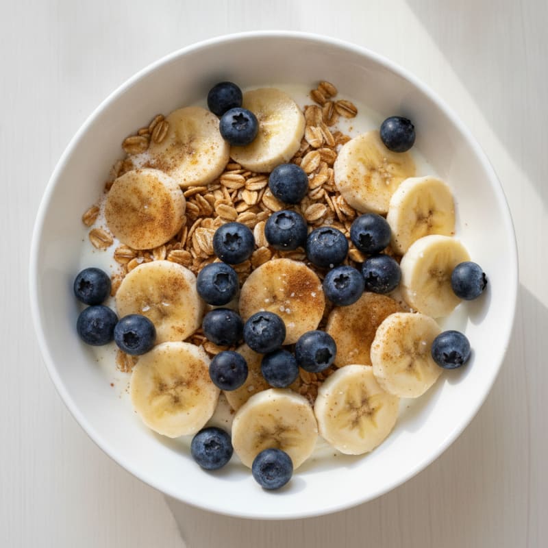 Blueberry Banana Yogurt Bowl