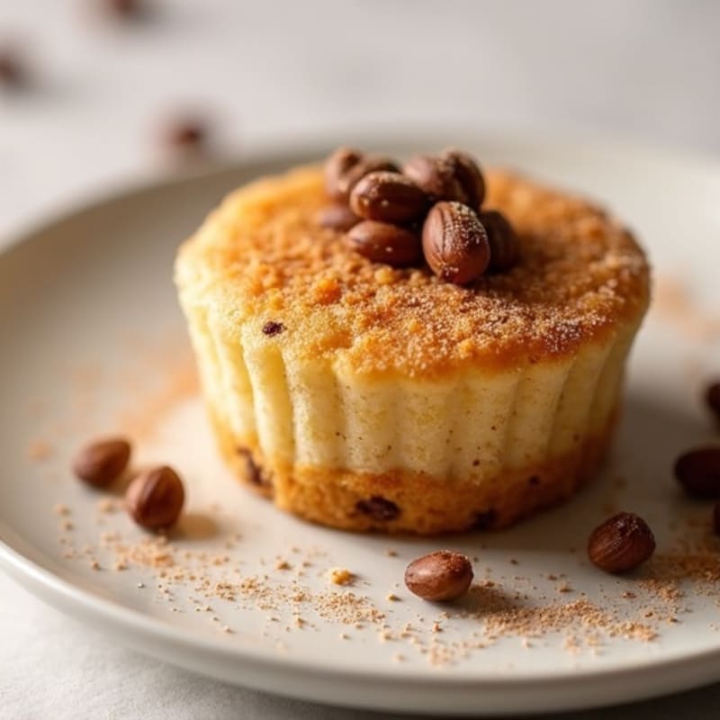 Protein-Packed Almond-Coffee Mini Cakes