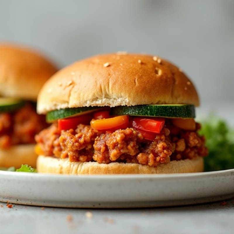 Veggie-Packed Lean Ground Turkey Sloppy Joe Sliders