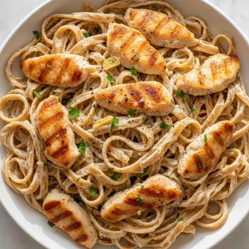 Chicken Alfredo Fettuccine
