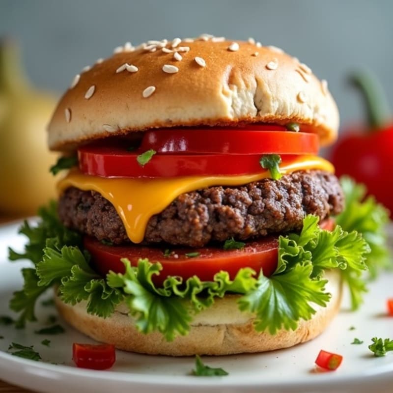 Smoky Southwest Black Bean Quinoa Burgers
