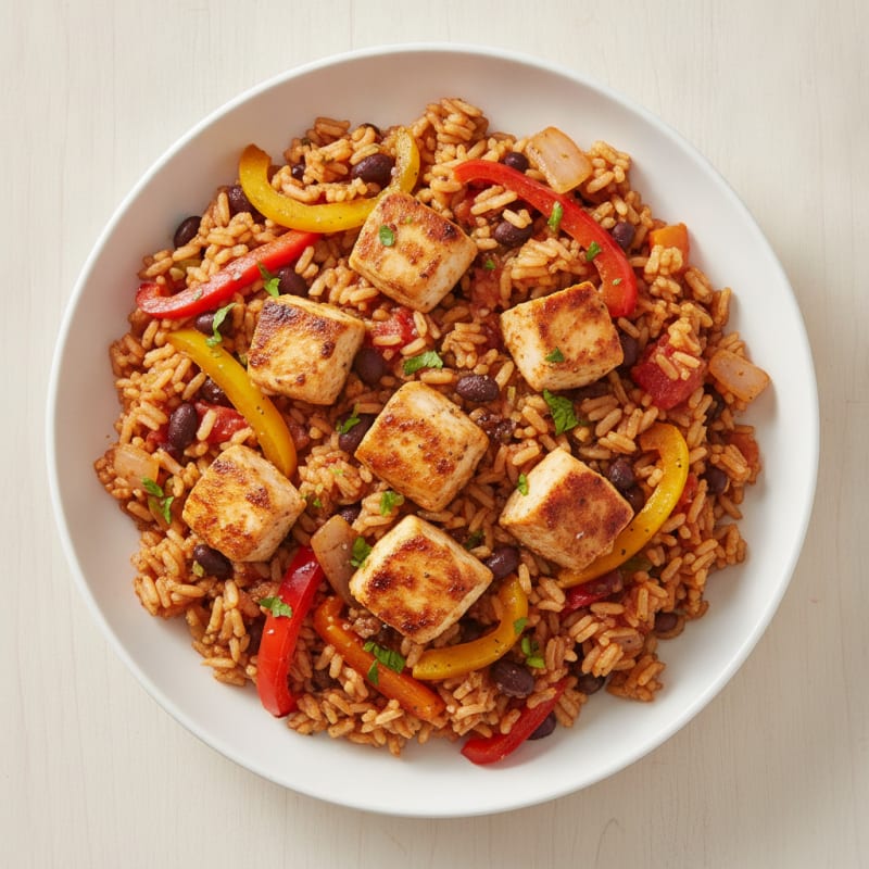 Savory Mexican Rice with Chicken and Vegetables