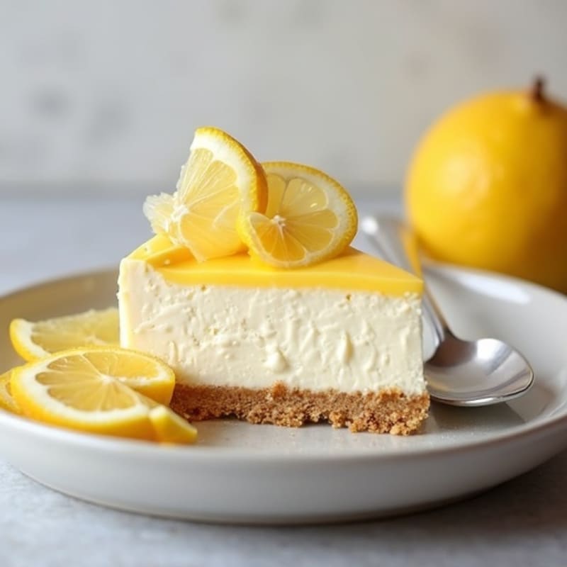 Creamy Greek Yogurt Protein Cheesecake