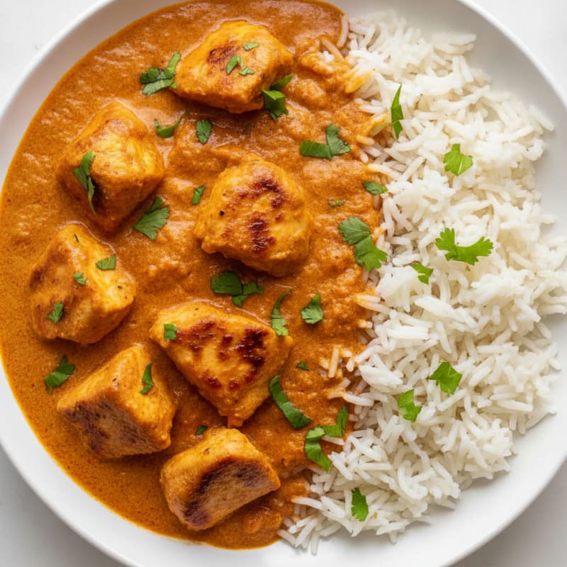 Chicken Tikka Masala with Basmati Rice