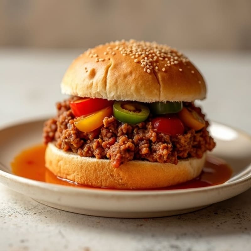 Hearty Lean Ground Beef Sloppy Joe