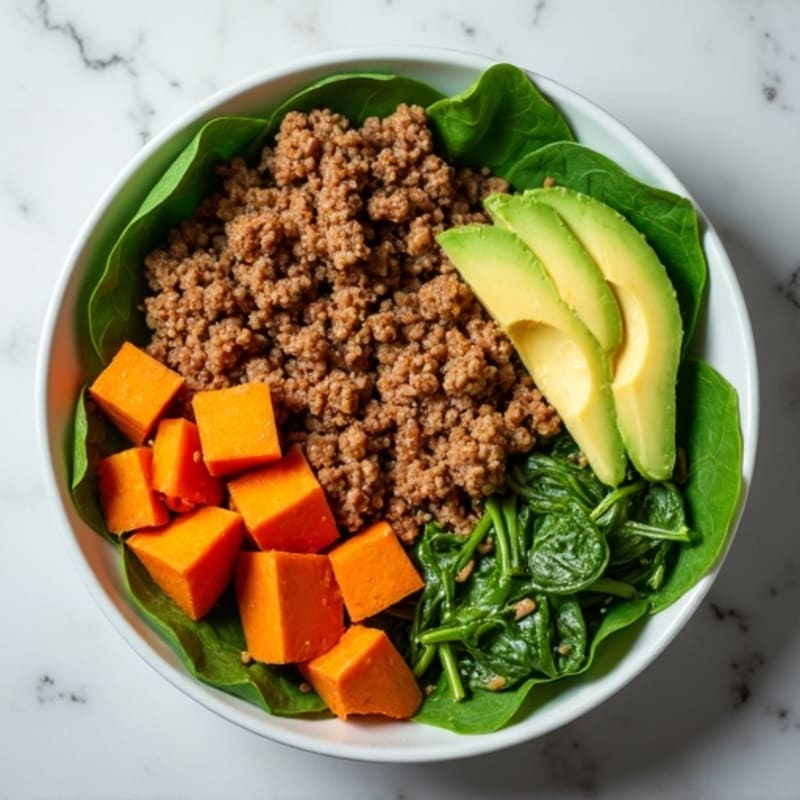 Lean Turkey Sweet Potato Power Bowl