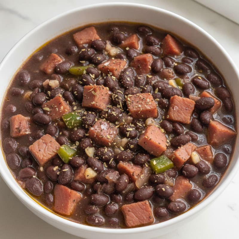 Black Bean and Ham Stew