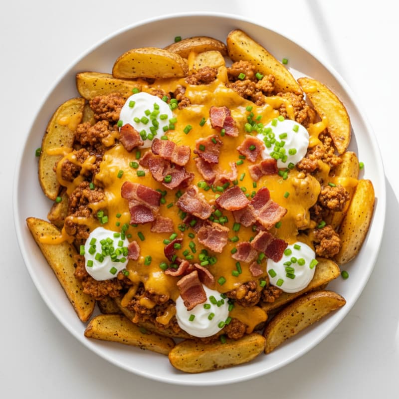 Loaded Bacon Cheddar Fries