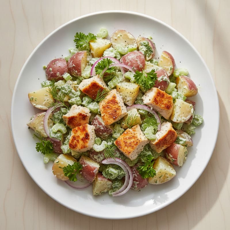 Classic Potato Salad with Fresh Herbs