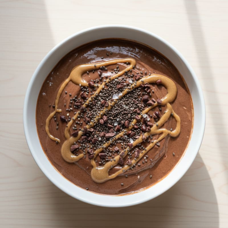 Chocolate Protein Smoothie Bowl