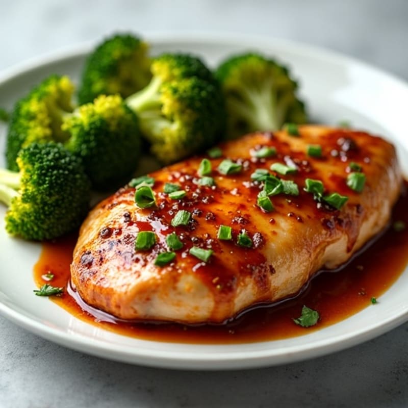 Sticky Teriyaki Chicken with Roasted Broccoli