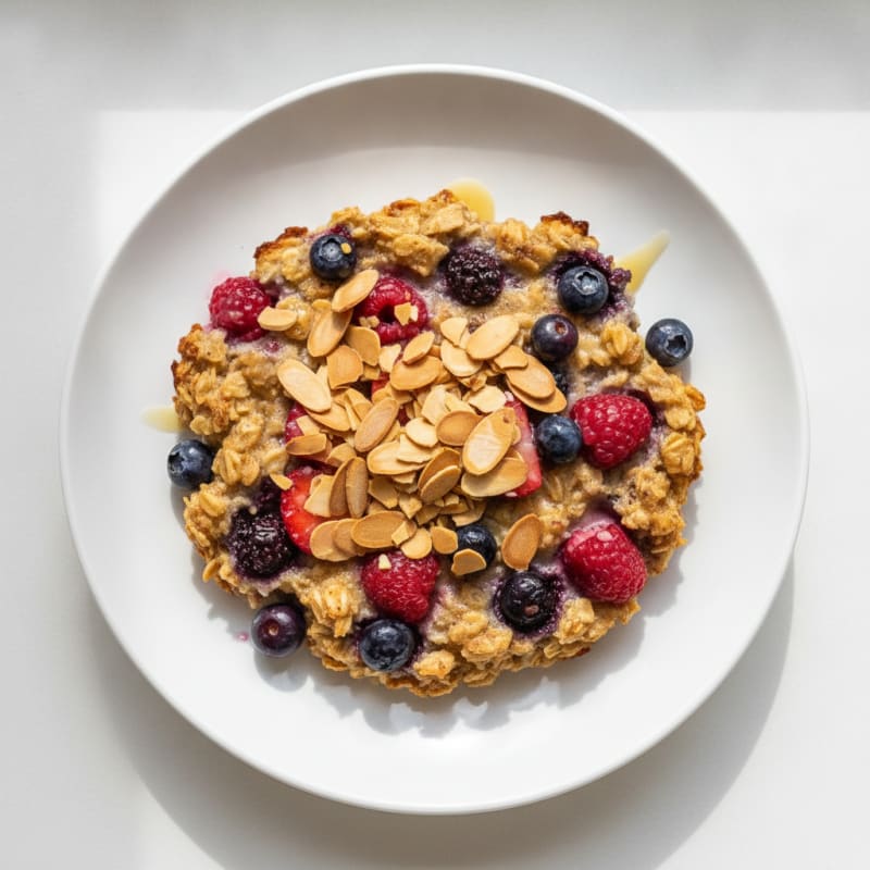 Berry-Almond Baked Oatmeal