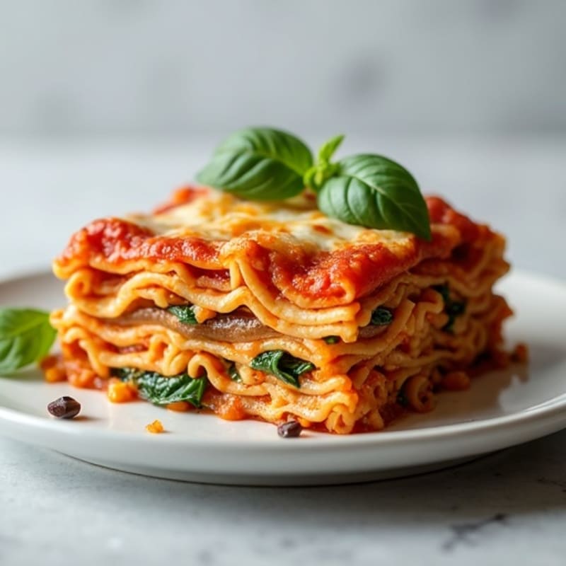 Hearty Layered Vegetable Lasagna