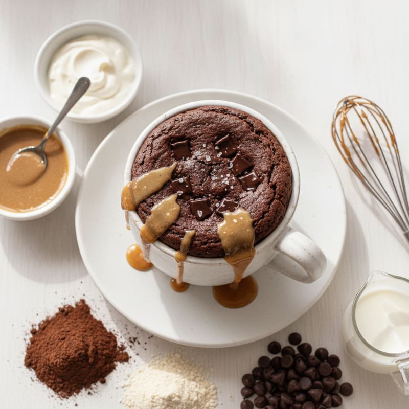 Decadent Chocolate Protein Mug Cake