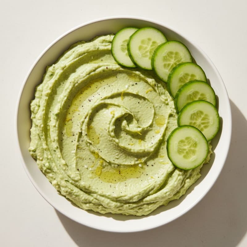 Creamy Zesty Fava Bean Dip