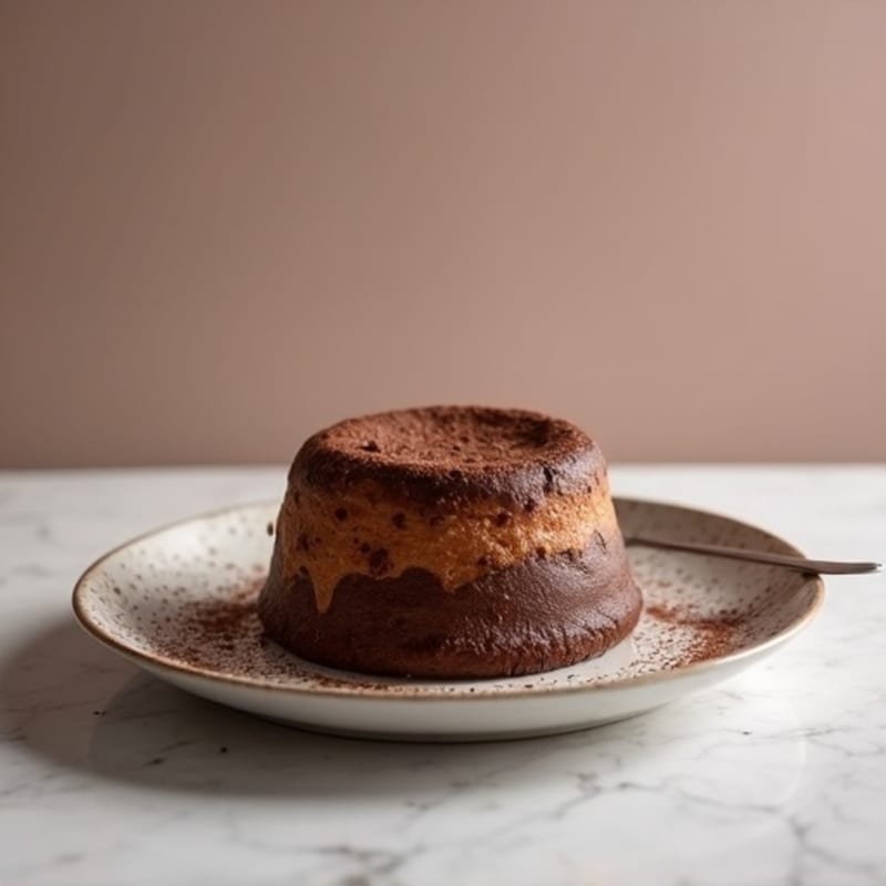 Dark Chocolate Protein Soufflé
