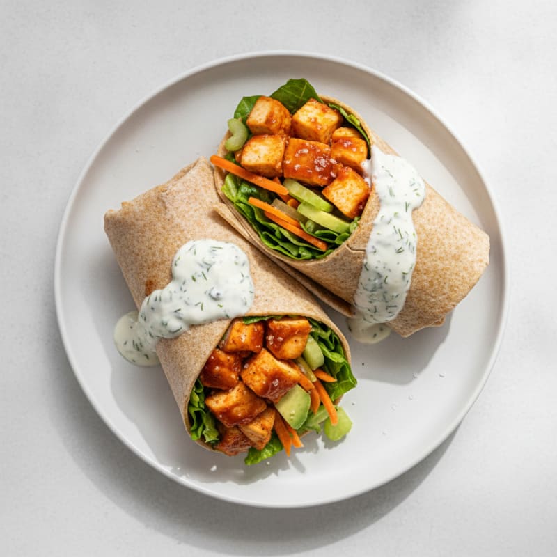 Buffalo Ranch Chicken Wrap