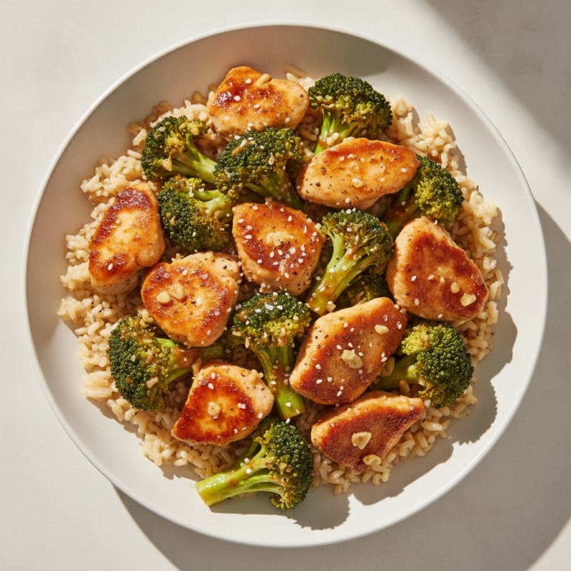 Teriyaki Chicken and Broccoli Stir-Fry