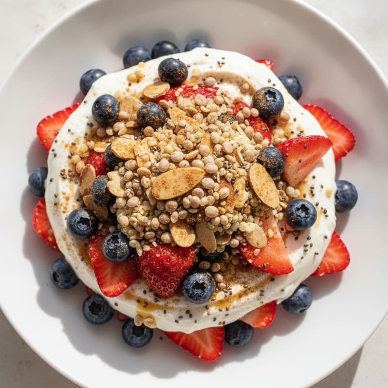 Hearty Berry Yogurt Parfait