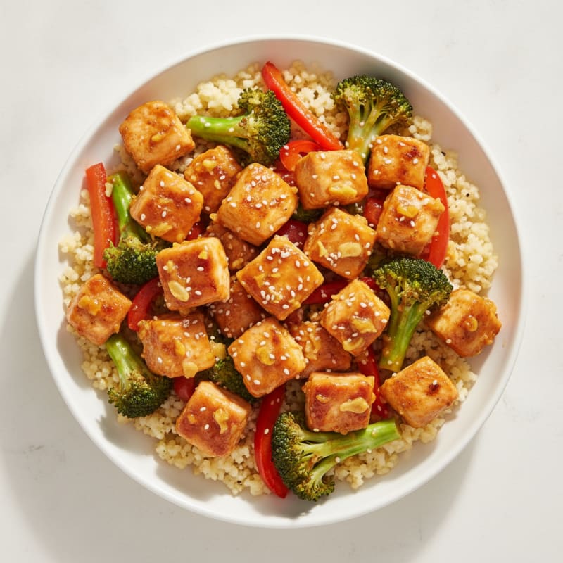 Orange Glazed Chicken Stir-Fry
