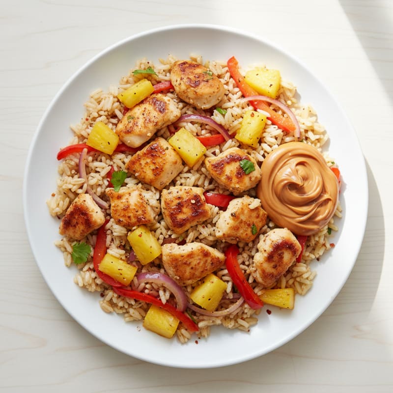 Sweet Mexican Chicken and Rice Skillet