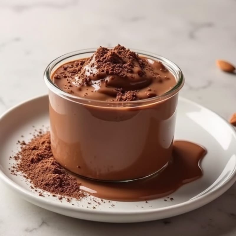 Silky Chocolate Protein Pudding