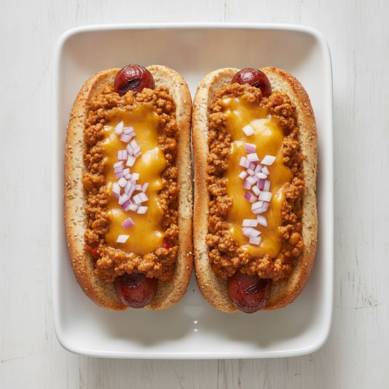 Classic Chili Cheese Hot Dogs