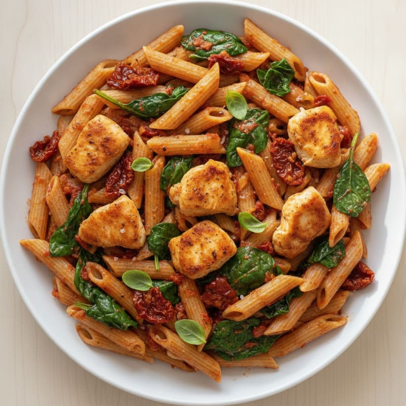 Sun-Dried Tomato Pesto Chicken Pasta