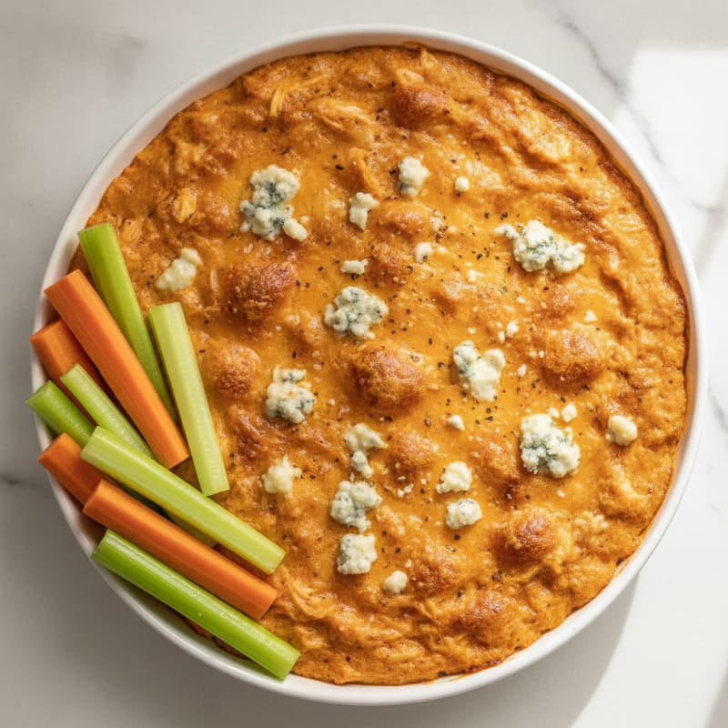 Buffalo Chicken Dip with Blue Cheese