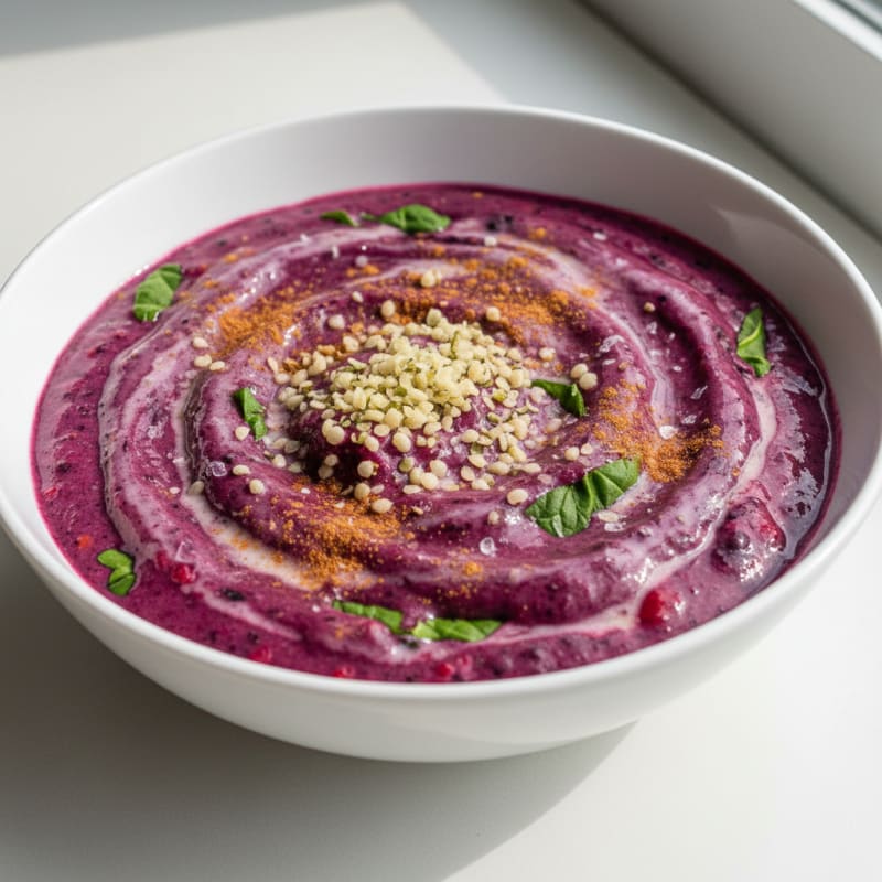 Berry Plant-Based Protein Smoothie