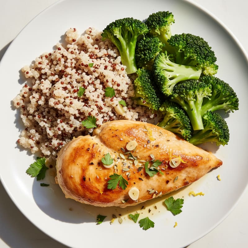 Golden Pan-Seared Chicken with Zesty Herbs