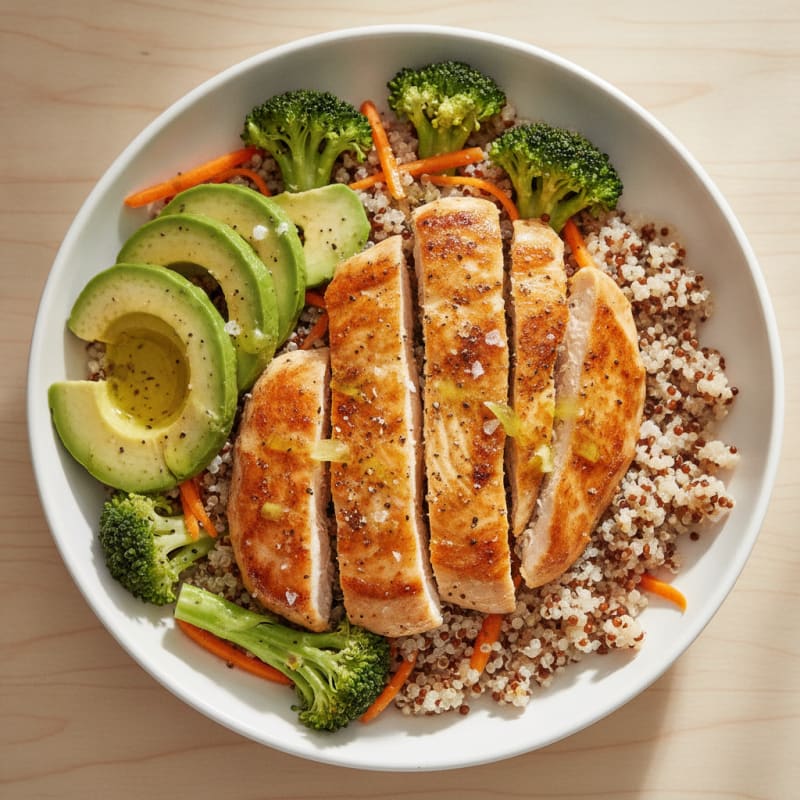 Chicken and Veggie Power Bowl