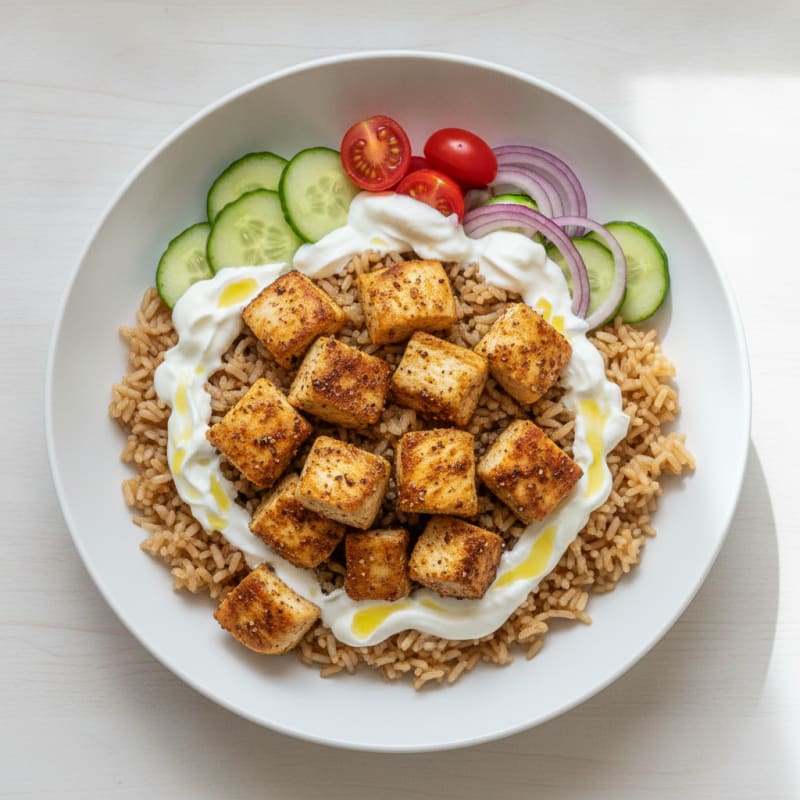Chicken Shawarma Rice Bowl