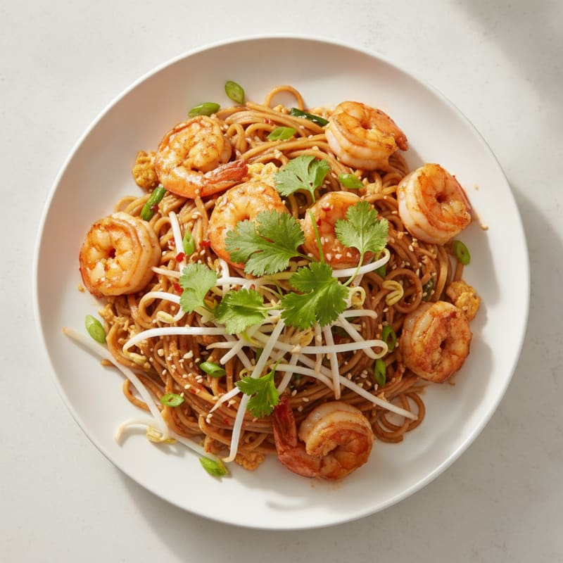 Shrimp Pad Thai Noodles