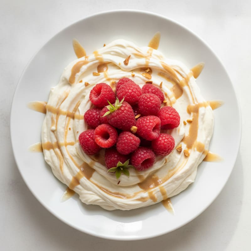Silky Greek Yogurt Protein Mousse with Fresh Berries