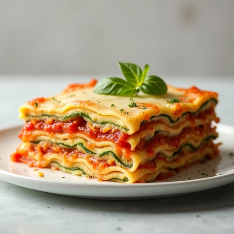 Creamy Layered Vegetable Lasagna